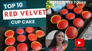 Home made Red velvet Dry Cup cake/ without cream/ How to Make it🎂🧁