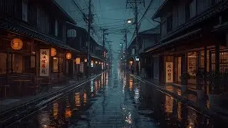 Tokyo After Midnight 🌙 Lofi Rain for Sleep, Study, Relax