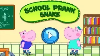 Hippo School Prank Snake | Game for Toddlers #1 (Android Gameplay) | Cute Little Games