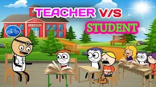Teacher v/s Student 🤣🤣 ll missing cartoon video ll mising comedy video 2025 ll Mising cartoon