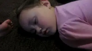 ASLEEP ON THE FLOOR! - 24th May 2013