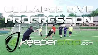 Goalkeeper Diving Training, Collapse Dive Technique