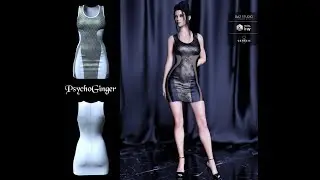 Siren Dress for Genesis 8 Female