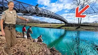 Poacher BUSTED at Tennessee Trout Stocking! 