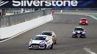 P W Gates Distribution Ltd Dan Robinson 2025 BRSCC Fiesta ST240 Championship SILVERSTONE