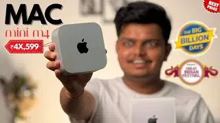 I Bought Apple Mac Mini M4 @ ₹4X,599 (Unboxing & Setup)