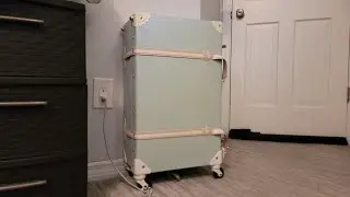 CO-Z Vintage Luggage Set | 2 Piece Retro Suitcase | travel bag review | got it on amazon