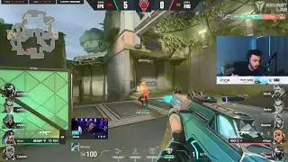 FPX Shao INSANE 1v3 CLUTCH to keep Fnatic Off first round winning