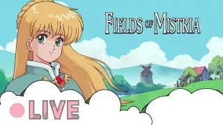 🔴 LIVE Fields of Mistria ASMR │Late Night Farming