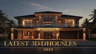 Latest 3D House Design 2025 | Ultra Modern Luxury Home Exterior & Interior