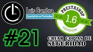 Curso Prestashop 1.6 #21   Crear Copias de seguridad