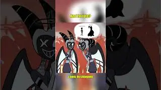 Лютня, я толстый? #hazbinhotel #hazbinhoteladam #hazbinhotellute #comicdub