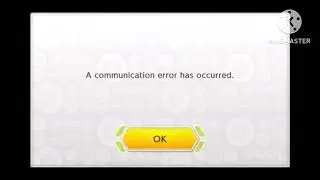 A communication error has occurred. - Mario Kart 8