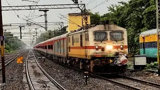 The First Inaugural Run of Sairang - Bairabi - Kolkata One Way Inaugural Special with Siliguri WAP-7