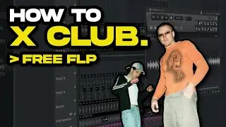 How to  X CLUB (HARDGROOVE TECHNO) [FREE FLP]