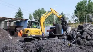山东临工E660H抓钢式挖掘机 SDLG E660H Steel Grapple Excavator