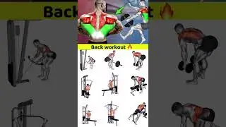 Powerful Back Workout 🔥 | Best Exercises for Back Muscle Growth
