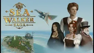 Первый взгляд на Плавучий остров | Sea Walker Saga