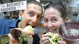 🌿Vegan Lunch Vlog With Mom🌮At The Butcher's Daughter