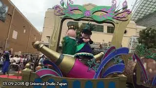 [Universal Studio Japan] Festa de Parade - 13 Sep 2018