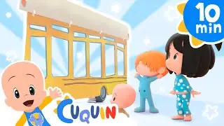 Giran y giran - Las ruedas del bus | Canta junto a Cleo & Cuquin