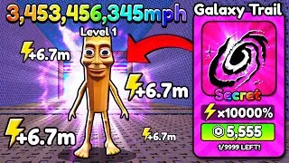 Starting Over as NOOB with BEST TRAIL in Become Fastest Brainrot! (Roblox)