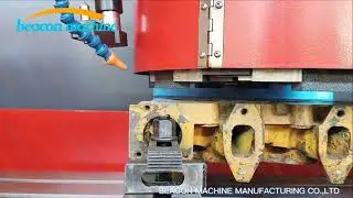 GS-9740 Series Cylinder Head & Block Surface Grinding Milling Machine (1300mm / 1500mm)