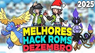 TOP 5 MELHORES ROM-HACKS DE POK&Eacute;MO DEZEMBRO DE 2025 - GBA POK&Eacute;MON PT-BR