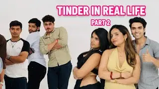 Tinder In Real Life : vlog ( first show ) 🔥 @allenchoudhary 