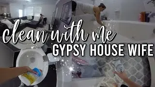 NEW ✨2022 CLEAN WITH ME 🧼 GYPSY HOUSE WIFE CLEANING MOTIVATION