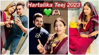 Mera Mazaak udane lage 😂Aisa Raha Mera Teej ka Fast🥰 Hartalika Teej 2023💚 Sejal Vlogs