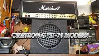 Celestion G12T-75 Comparison, NEW vs. OLD