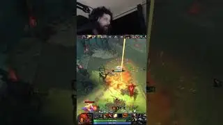 Gorgc Impressed by RANK 2 Player #dota2 #shorts #dota2shorts