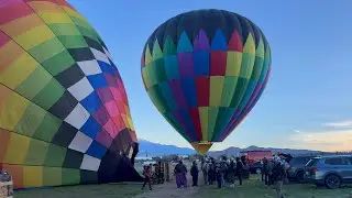 Skydiving from Hot Air Balloon over Perris