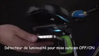Feu arri&egrave;re innovant pour v&eacute;lo