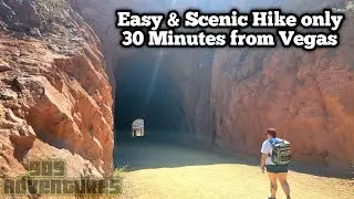 Hiking the Historic Railroad Trail | Train Tunnels & Lake Mead Views