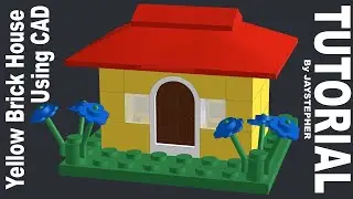 Building A Yellow Brick House Tutorial Using Stud CAD Software Test I