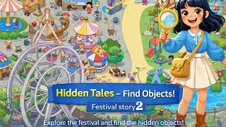🔎 Hidden Tales &ndash; Find Objects! 🗝️✨Festival 2| Can You Spot Them All? #숨은그림찾기 #퍼즐게임#เกมหาของ #เกมสมอง
