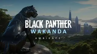 You’re watching over Wakanda | Black Panther Ambience for Studying, Sleeping, Relaxing