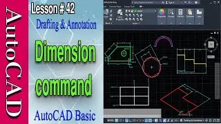 Dimension Command in AutoCAD