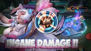 INSANE DAMAGE !! Spirit Blossom Syndra Gameplay // Wild Rift (Build+Runes)