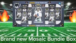 Opening the brand new 2025 Mosaic Football Bundle Box!🔥🔥🔥