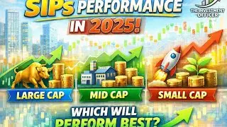 SIPs (Large cap, Mid cap, Small cap) Performance in 2025 and their returns analysis #investing #sip