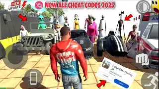 FINALLY NEW ALL SECRET CHEAT CODES?? INDIAN BIKE DRIVING 3D NEW UPDATE 2025) 