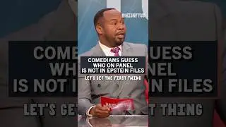 Comedians guess who on the panel is and is not in the Epstein files