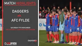 HIGHLIGHTS: Dagenham & Redbridge v AFC Fylde