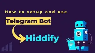 Как настроить и использовать Telegram-бот на панели Hiddify