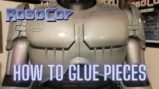 My Second 3D Printed Robocop Suit - Part 2 - How to Glue Pieces