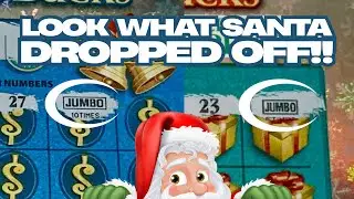 ‼️Санта оставил под елкой 2 больших купона‼️Jingle Jumbo Bucks🎅🏻С Новым годом 2026🎉Лотерея Джорджии