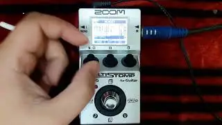 Zoom Multi Stomp MG50G Elektro Bağlama Saz Tonlari